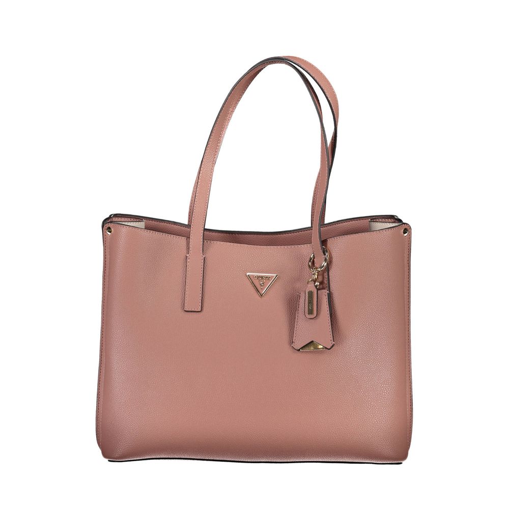 Rosa Handtasche aus Polyethylen