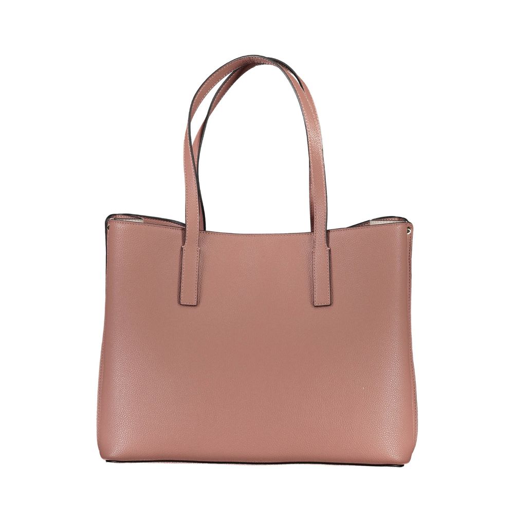 Rosa Handtasche aus Polyethylen