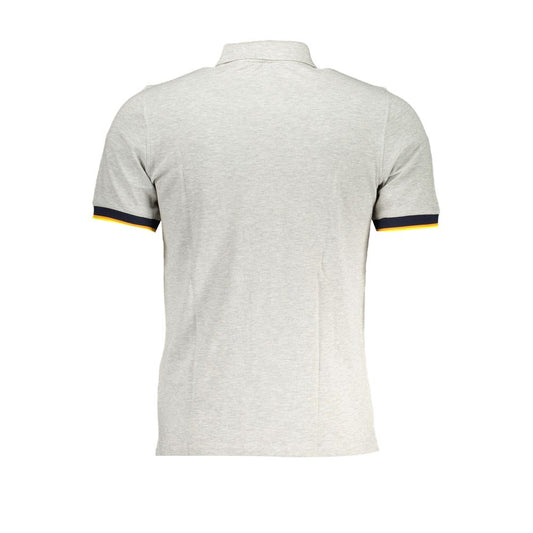 Brown Cotton Men Polo Shirt
