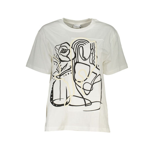 Weiße Baumwolloberteile und T-Shirts