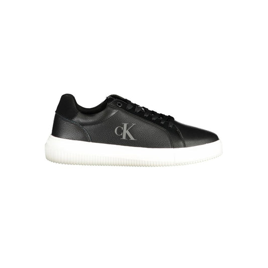 Schwarzer Polyethylen-Herren-Sneaker