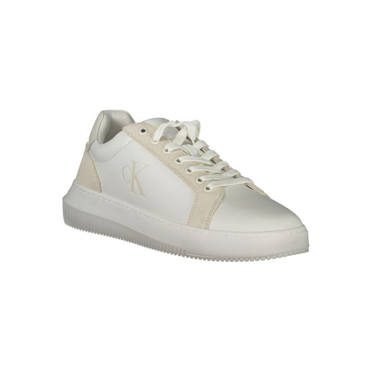 Weißer Polyethylen-Herren-Sneaker