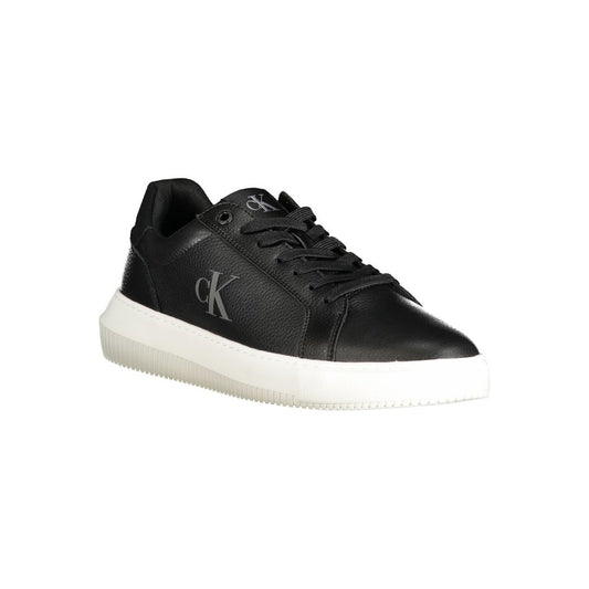 Schwarzer Polyethylen-Herren-Sneaker