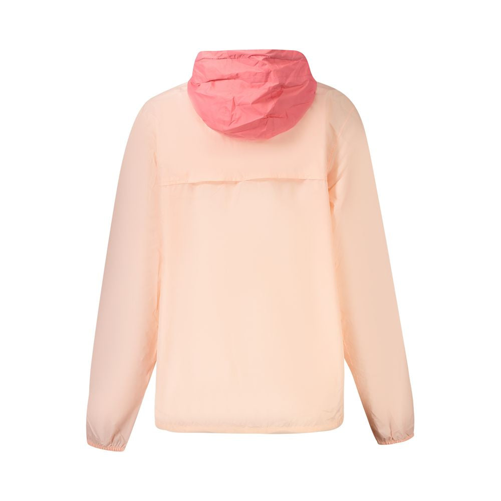 Rosa Polyamid Damenjacke