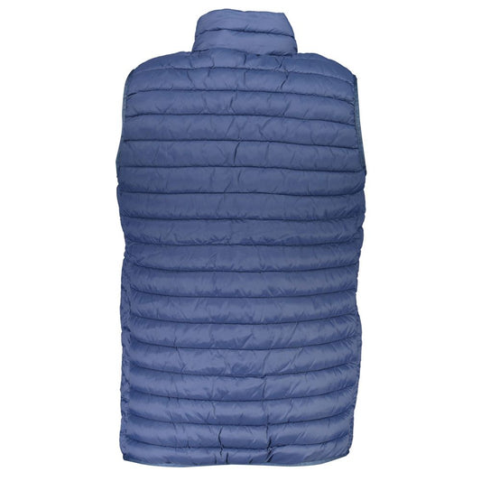 Blaue Polyamid-Herrenjacke