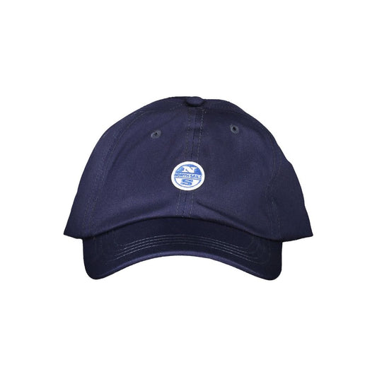 Blaue Baumwollmütze für Herren