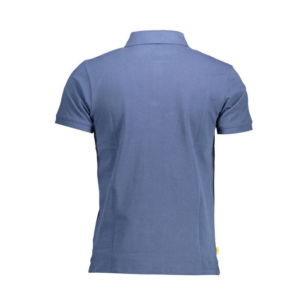 Blaues Poloshirt aus Baumwolle für Herren