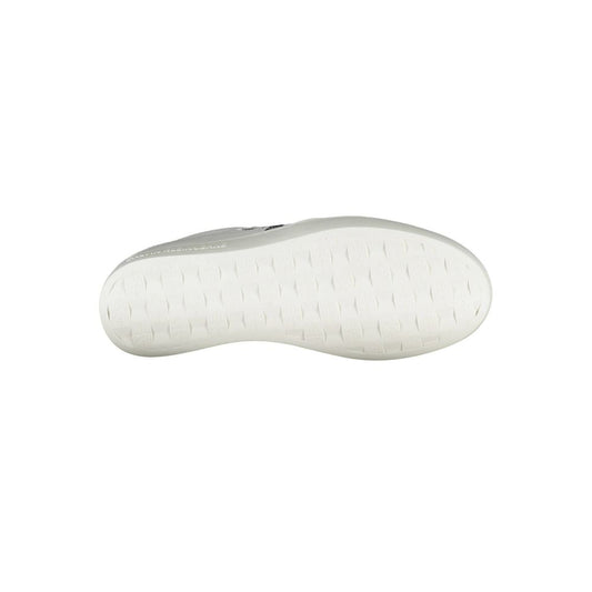 Weißer Polyester-Sneaker