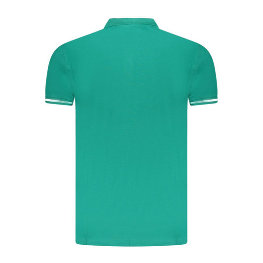 Grünes Poloshirt aus Baumwolle für Herren