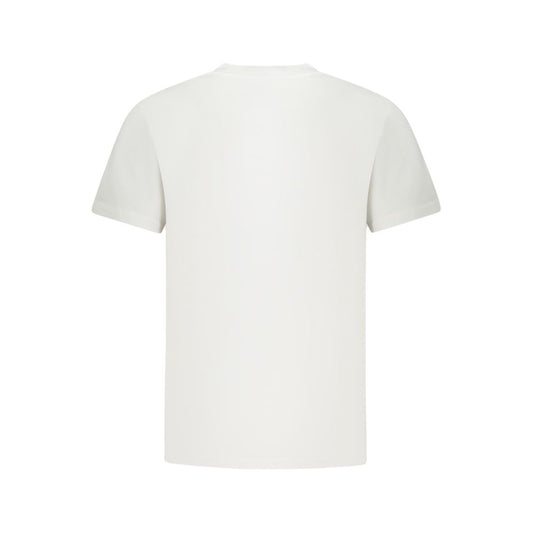 Weißes Baumwoll-T-Shirt