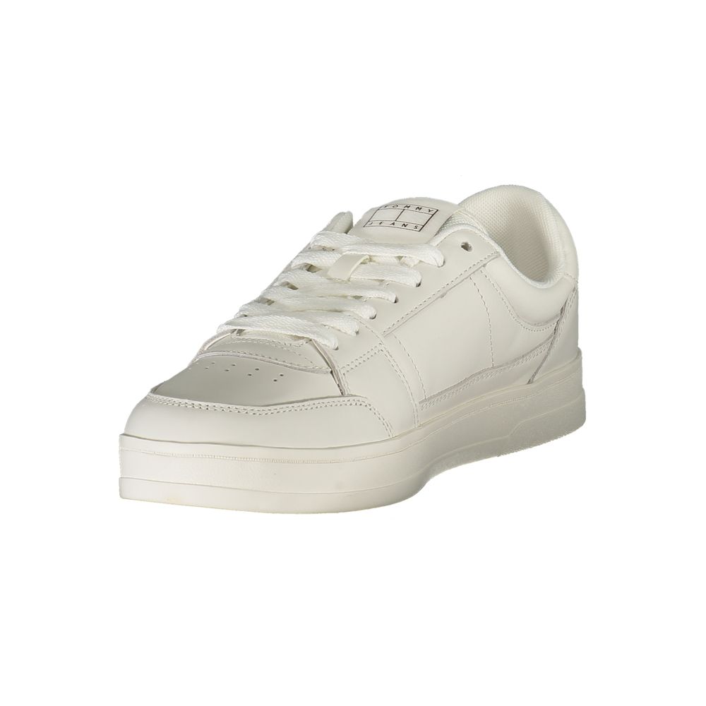 Weiße Leder Herren Sneaker