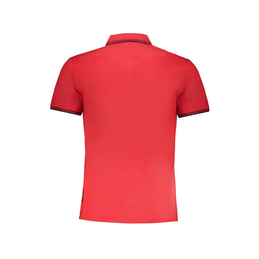 Rotes Poloshirt aus Baumwolle