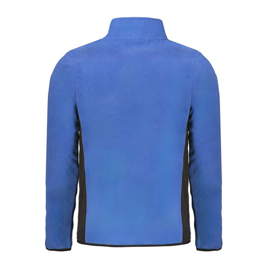 Blauer Polyester-Herrenpullover