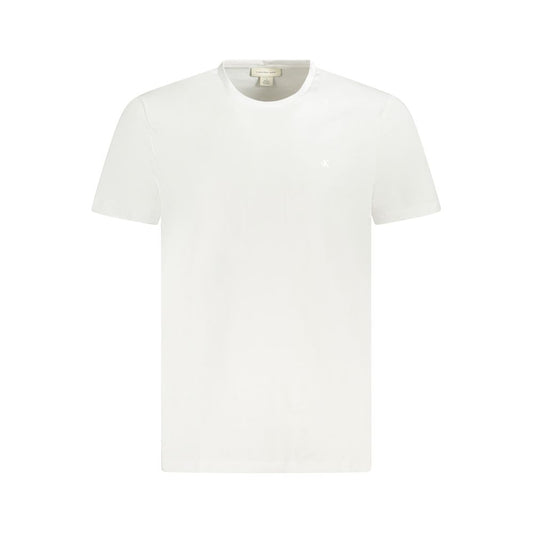 Weißes Baumwoll-T-Shirt