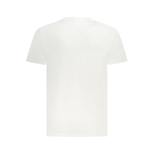 Weißes Baumwoll-T-Shirt