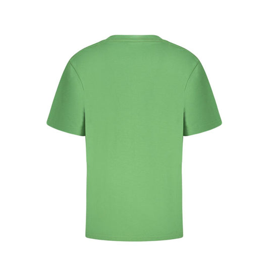 Grünes Baumwoll-T-Shirt