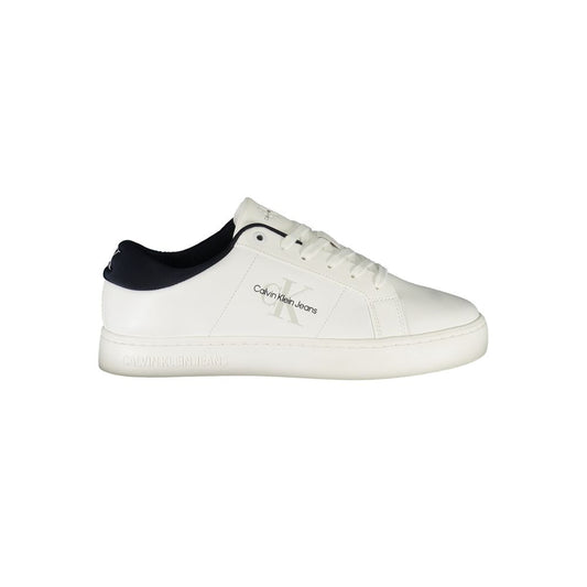 Weiße Leder Herren Sneaker