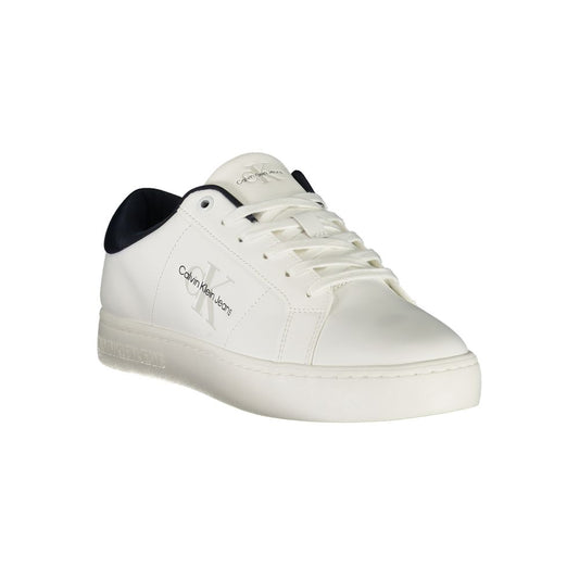 Weiße Leder Herren Sneaker
