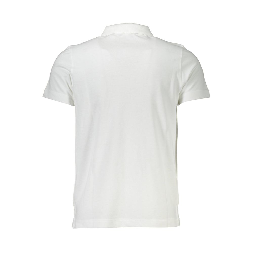 Weißes Poloshirt aus Baumwolle für Herren