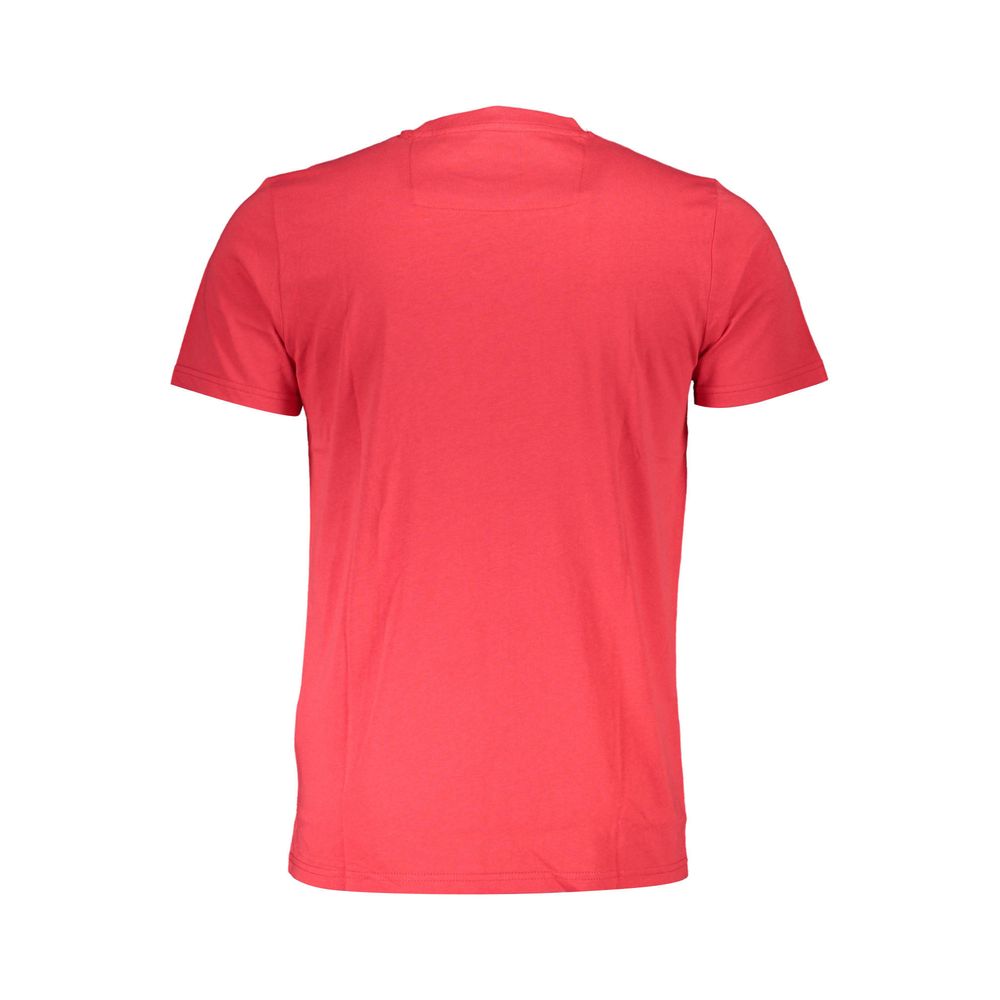 Rotes Herren-T-Shirt aus Baumwolle