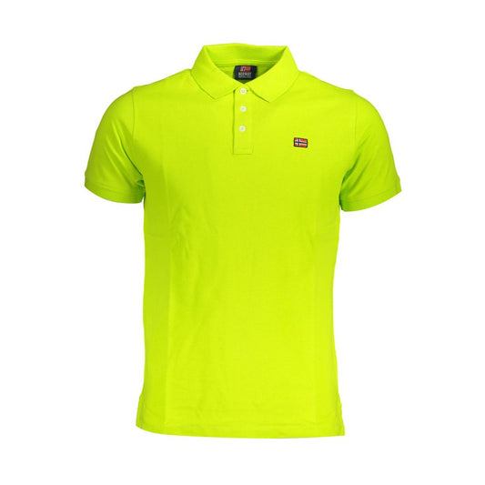 Gelbes Poloshirt aus Baumwolle für Herren