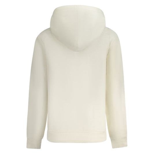 Weißer Baumwollpullover für Damen