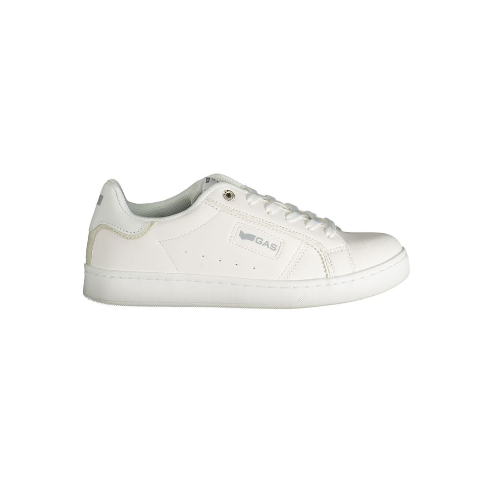 Weiße Polyester Damen Sneaker