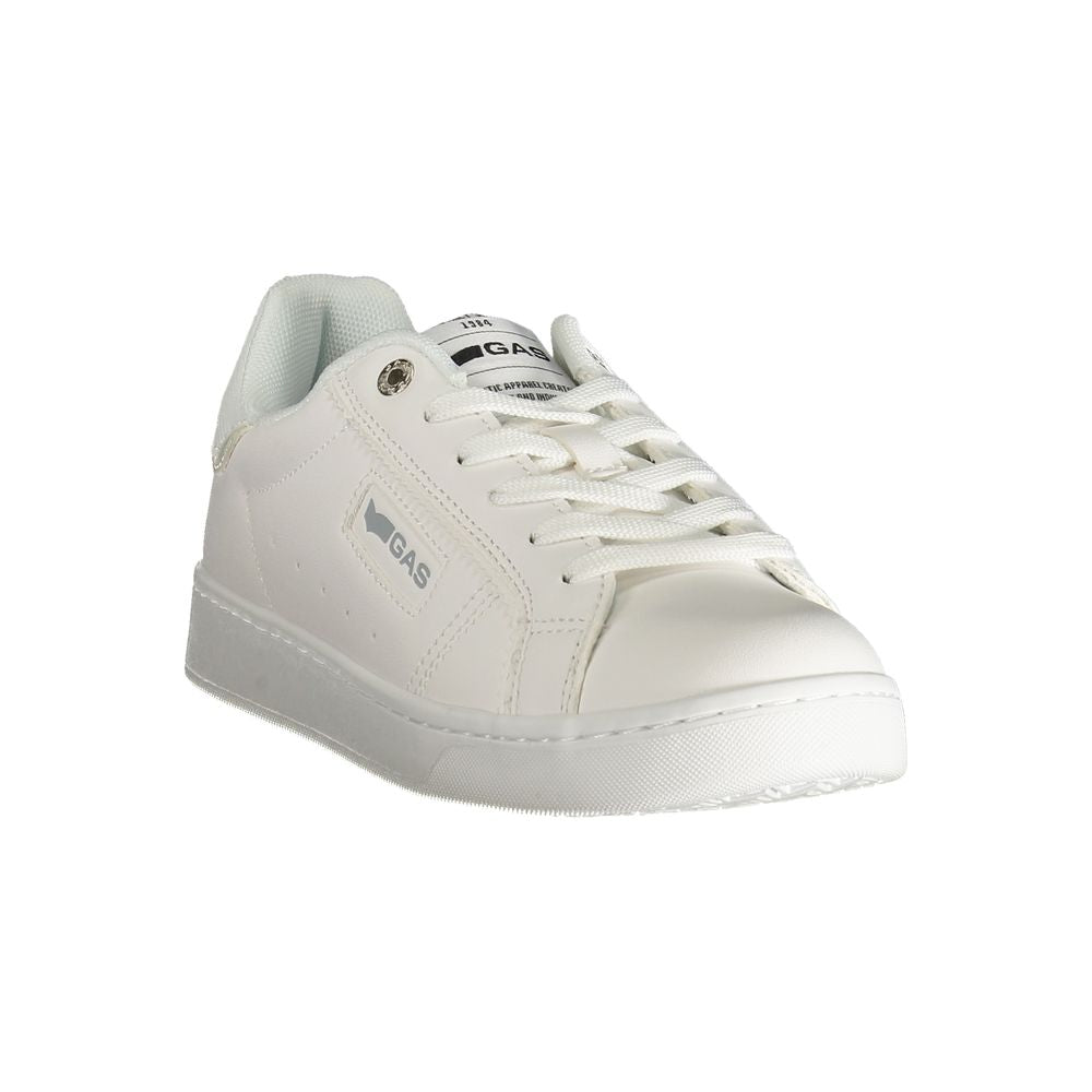 Weiße Polyester Damen Sneaker