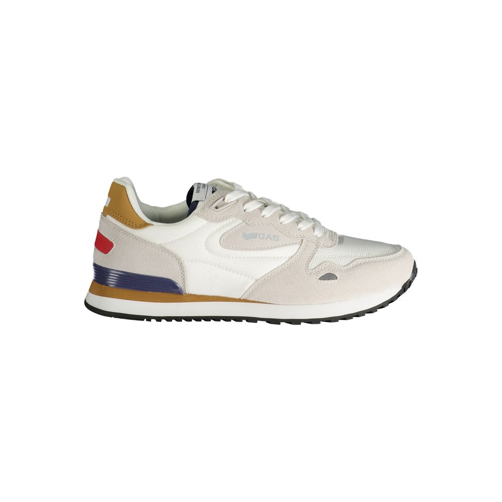 Weiße Polyester Herren Sneaker