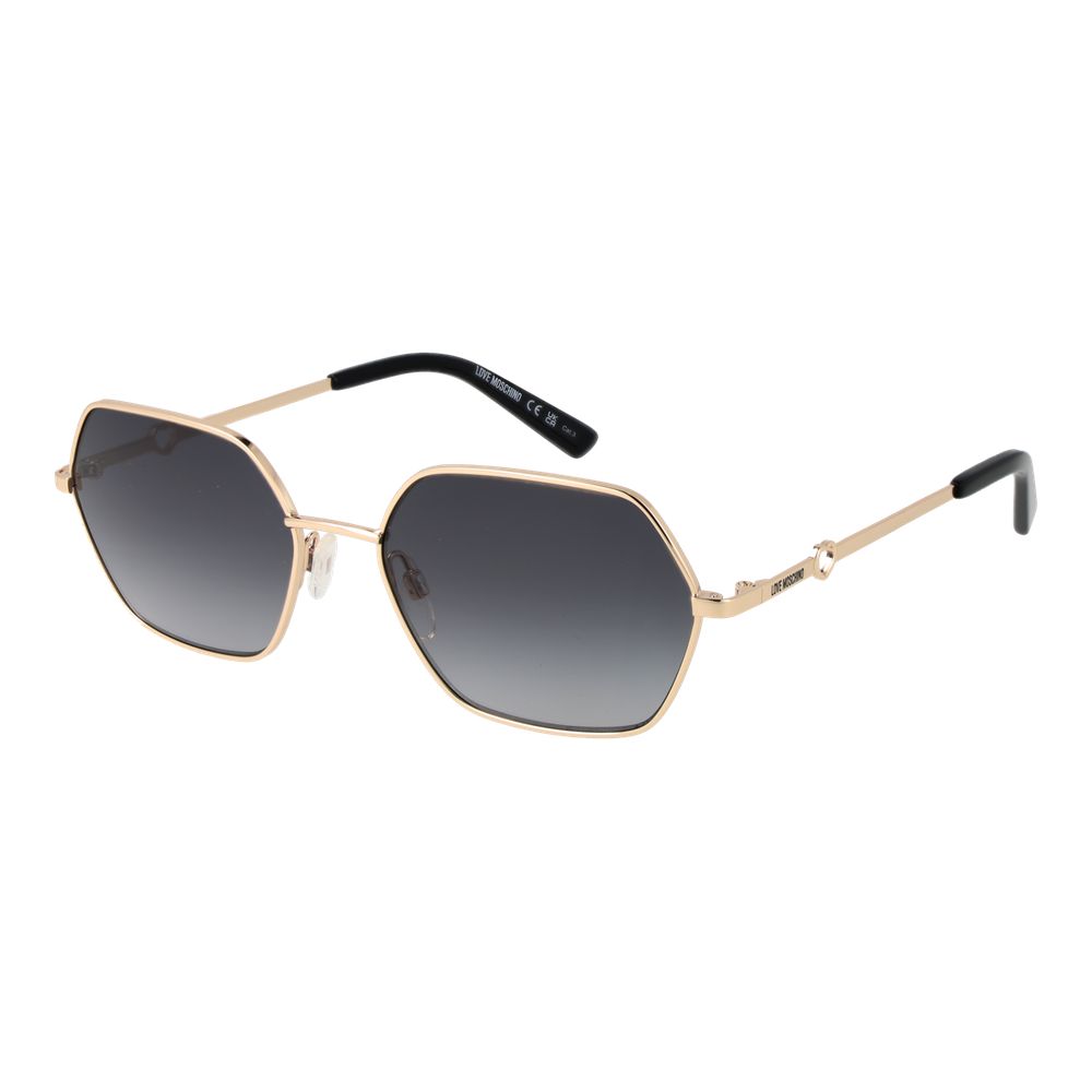 Goldene Damen-Sonnenbrille