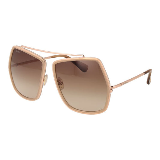 Beige Damen Sonnenbrille