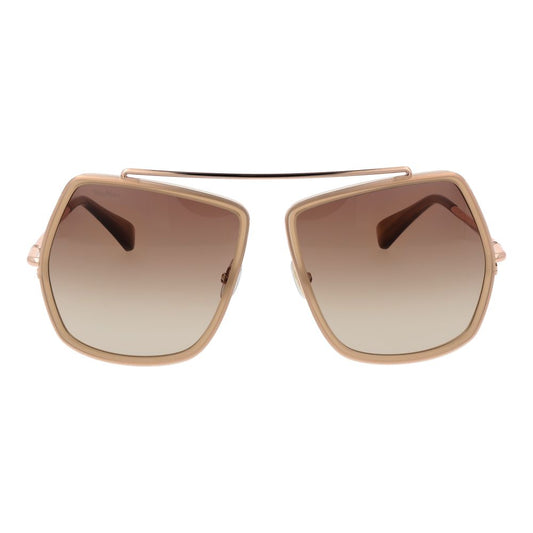 Beige Damen Sonnenbrille