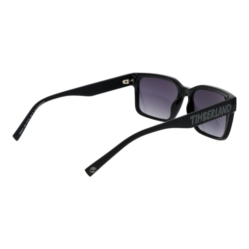 Schwarze Unisex-Sonnenbrille