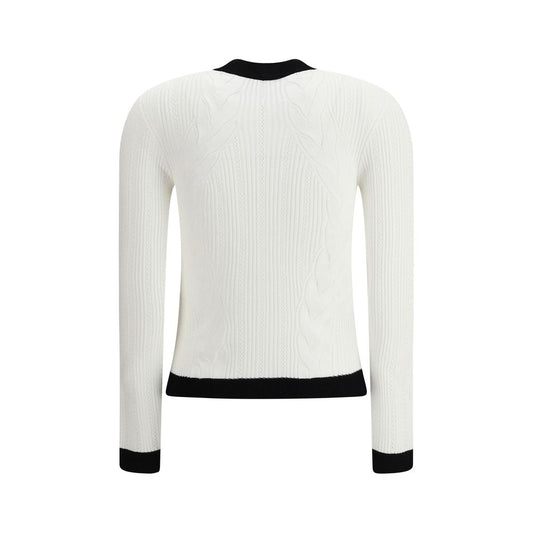 Contrast trim Cardigan