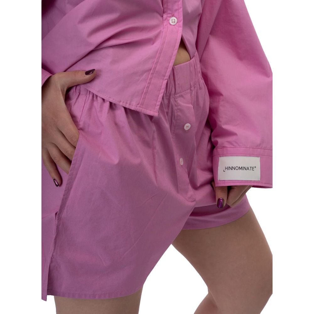 Rosa Baumwollshorts