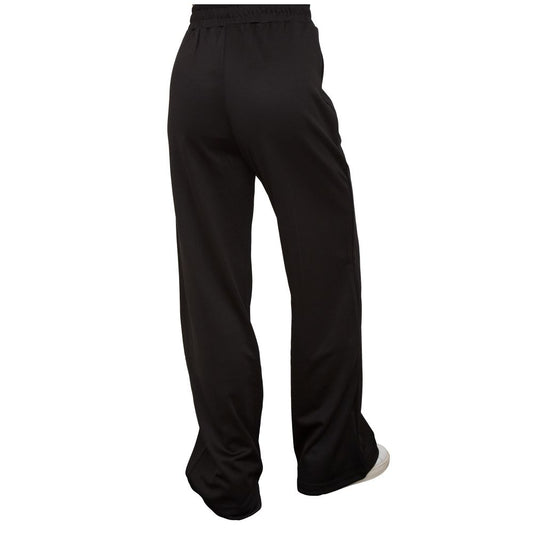 Black Polyester Jeans & Pant
