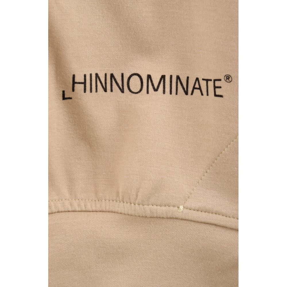 Beigefarbener Baumwollpullover