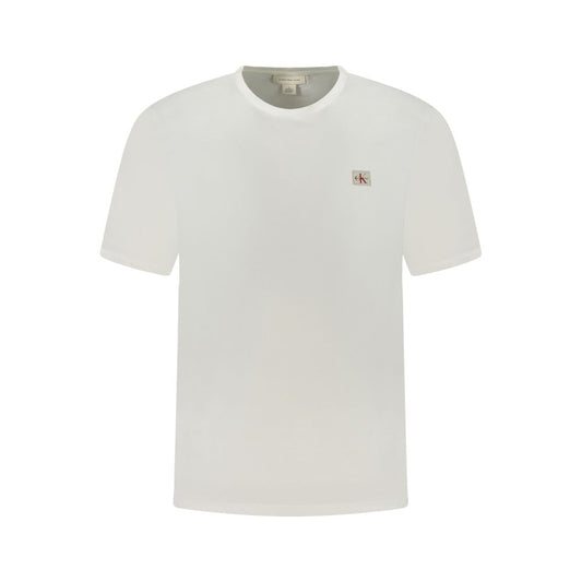 Weißes Herren-T-Shirt aus Baumwolle