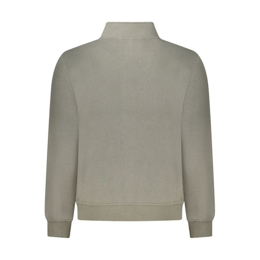 Green Cotton Men Sweater