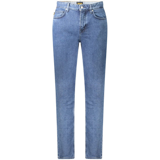 Blaue Baumwolljeans für Herren