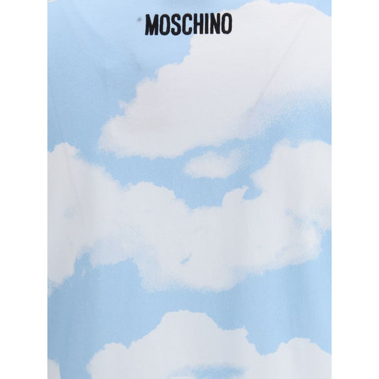 T-Shirt mit Wolken-Print