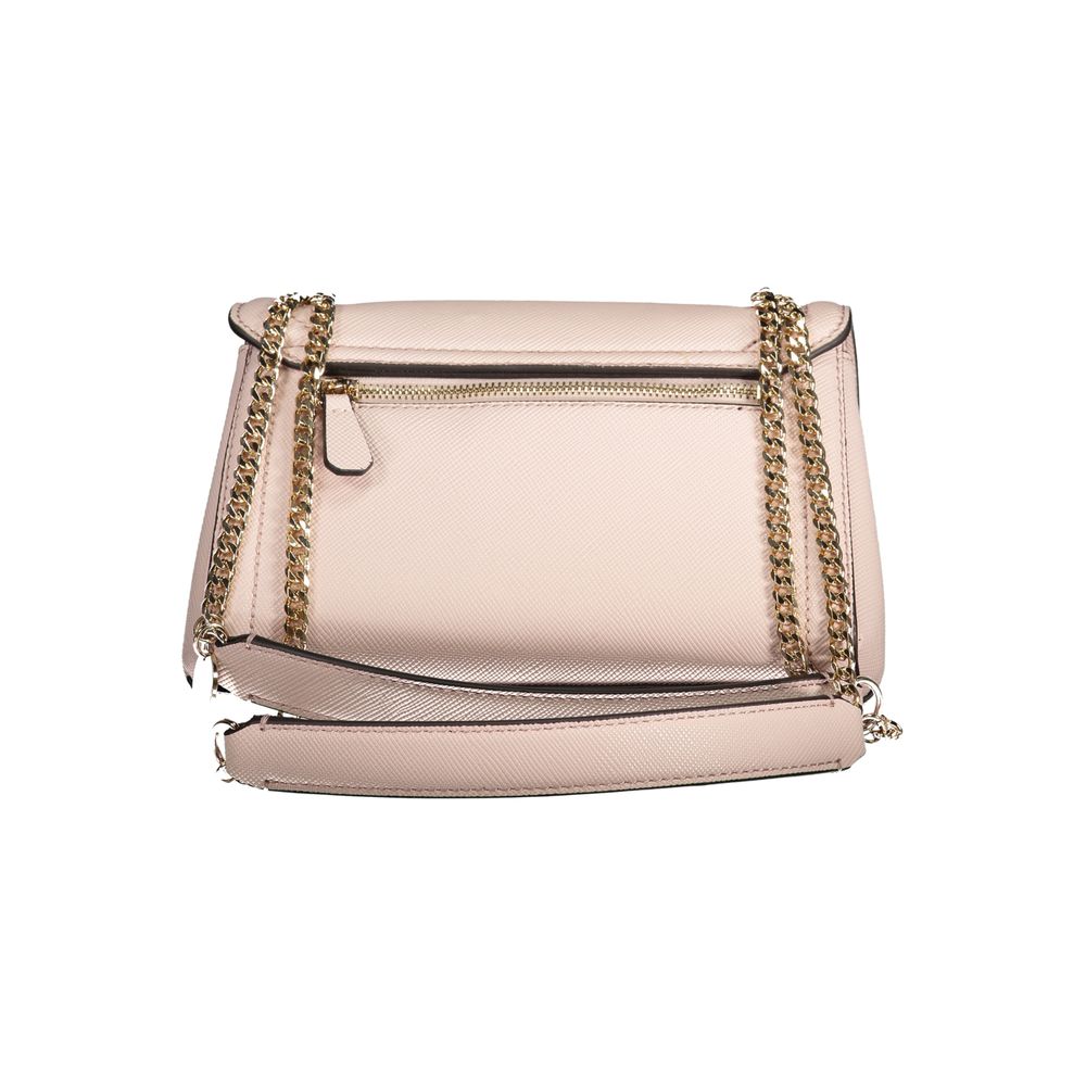 Rosa Handtasche aus Polyethylen