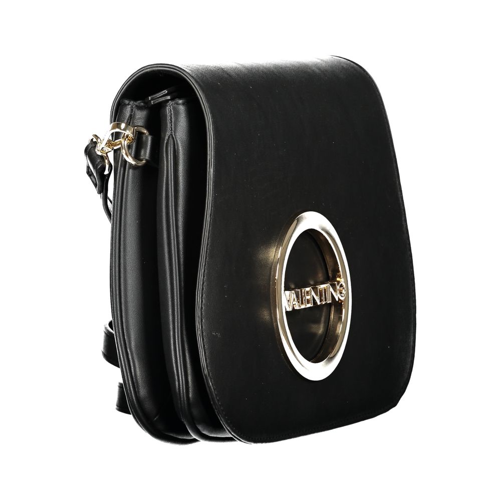 Schwarze Handtasche aus Polyethylen