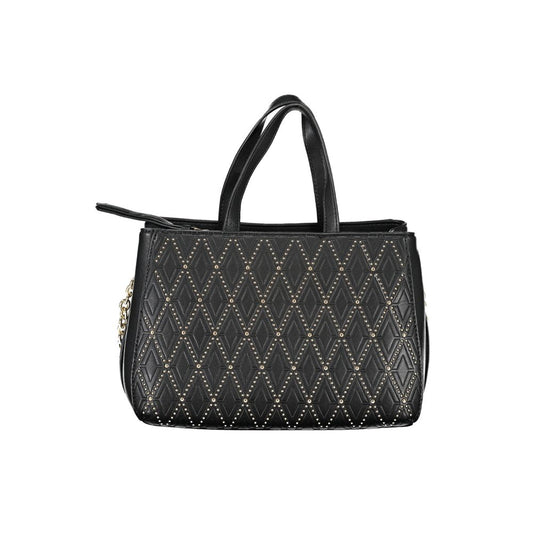 Schwarze Handtasche aus Polyethylen