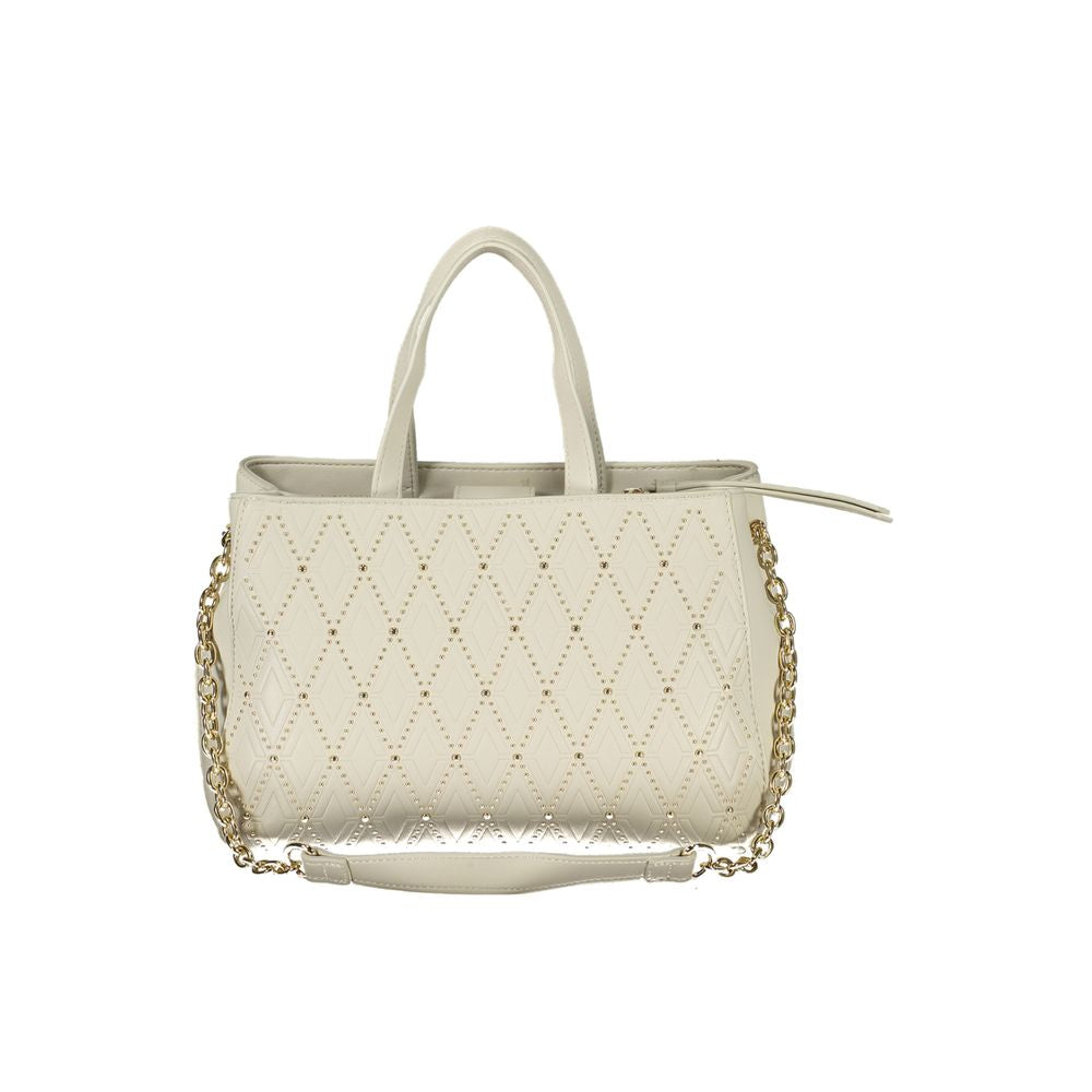 Weiße Handtasche aus Polyethylen