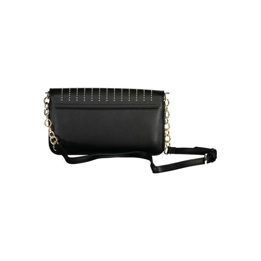 Schwarze Handtasche aus Polyethylen