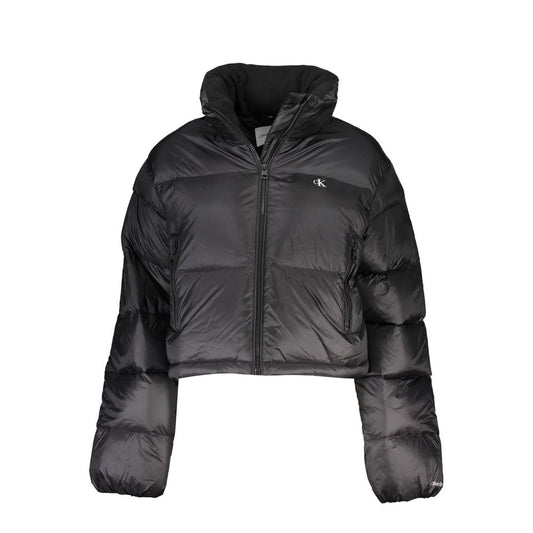 Schwarze Polyamidjacken &amp; Mäntel