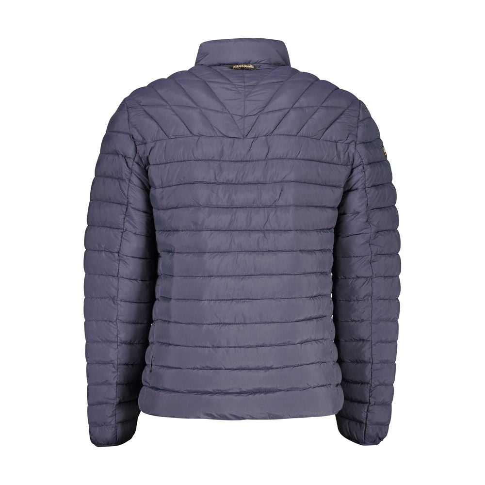 Blaue Polyamidjacke