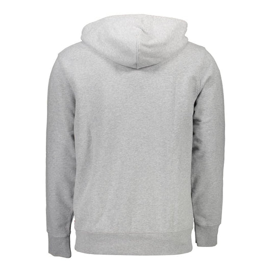 Gray Cotton Men Sweater