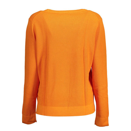 Orange Cotton Sweater